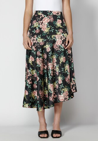 KOROSHI Skirt in Black: front