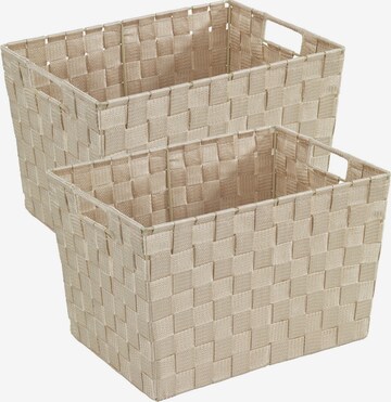 Wenko Box/Basket 'Adria' in Beige: front