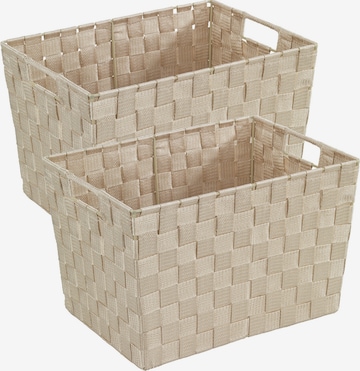 Wenko Box/Basket 'Adria' in Beige: front