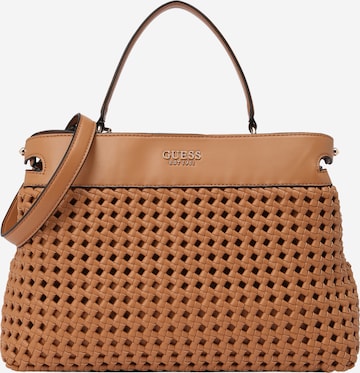 GUESS Handbag 'Sicilia' in Brown: front