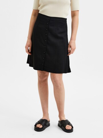 SELECTED FEMME Skirt 'Gulia' in Black: front