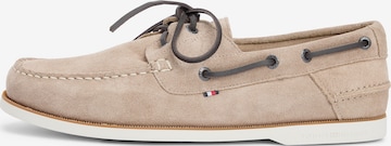 Mocassin TOMMY HILFIGER en beige : devant