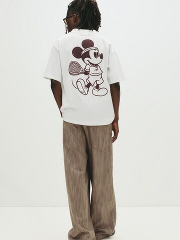 Pull&Bear Majica 'MICKEY' | bela barva