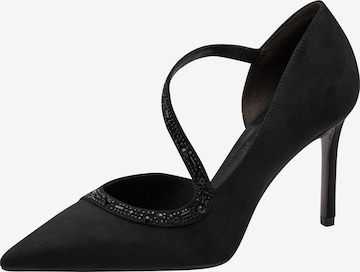 Escarpins Tamaris en noir : devant