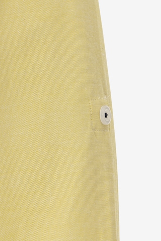 DENIM CULTURE Regular fit Button Up Shirt 'Erling' in Yellow