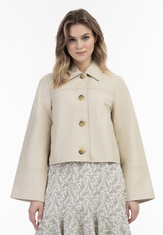 DreiMaster Vintage Between-season jacket in White: front