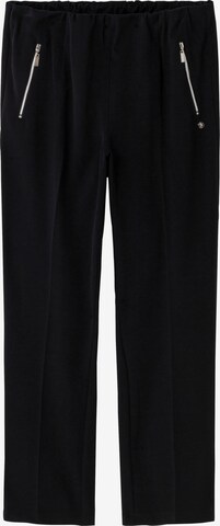 SHEEGO Regular Pants in Black: front