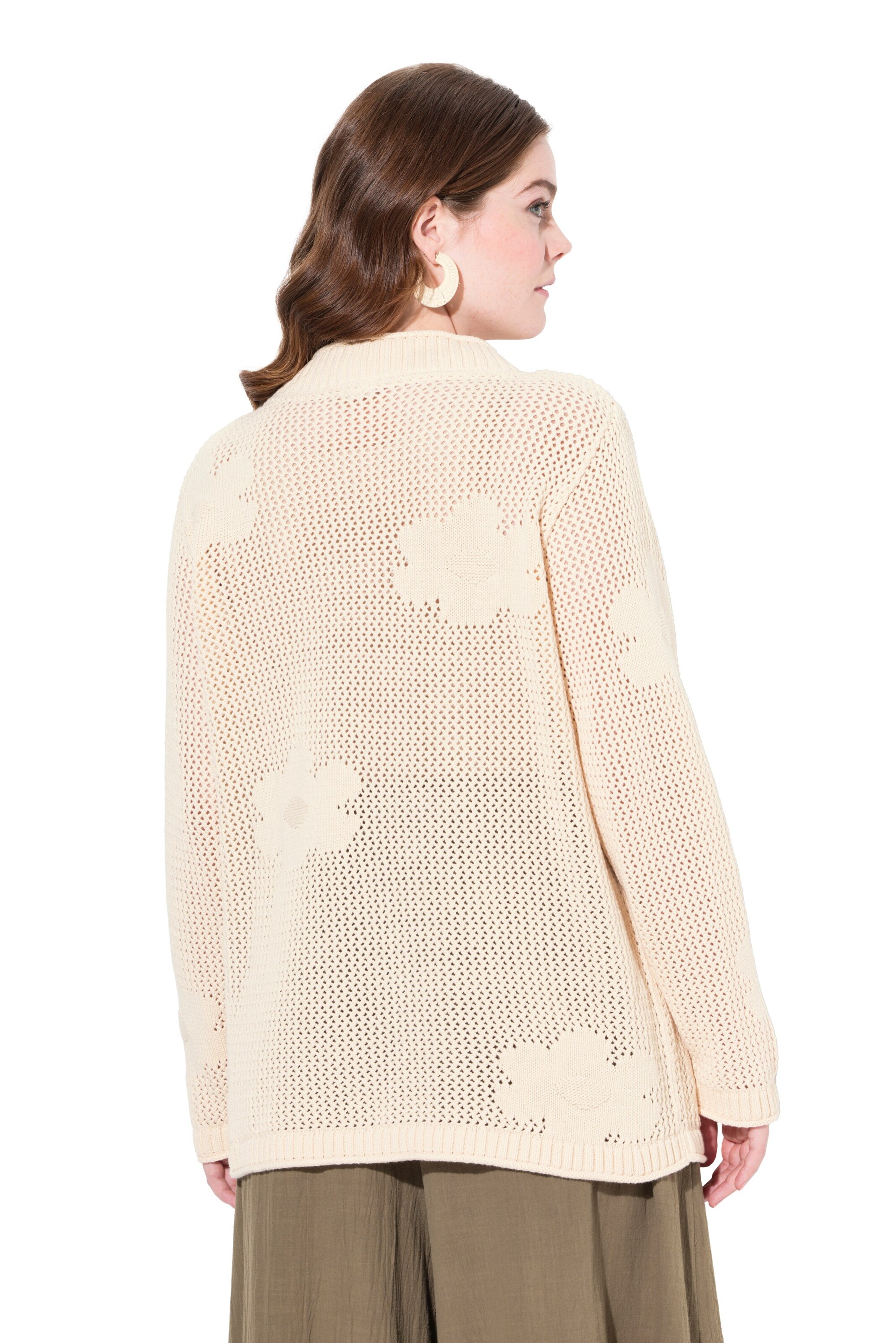 Ulla Popken Pullover in Beige