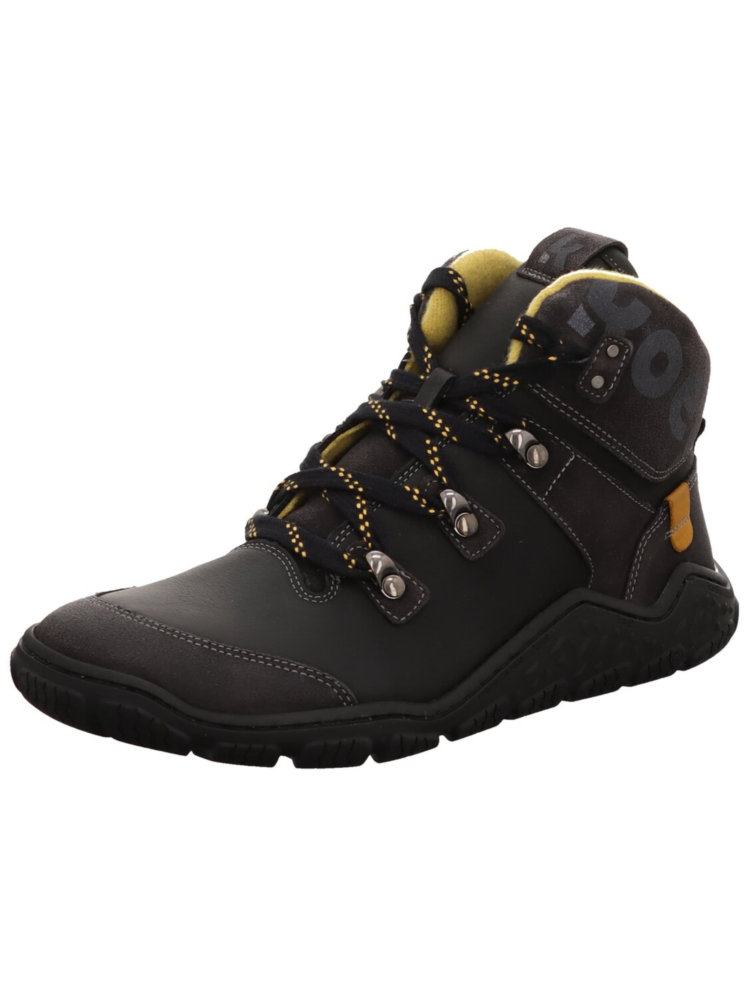 Bottes à lacets 'Schnürschuh Damen 35L002.235-000 black Echtleder in schwarz' Koel en noir : devant
