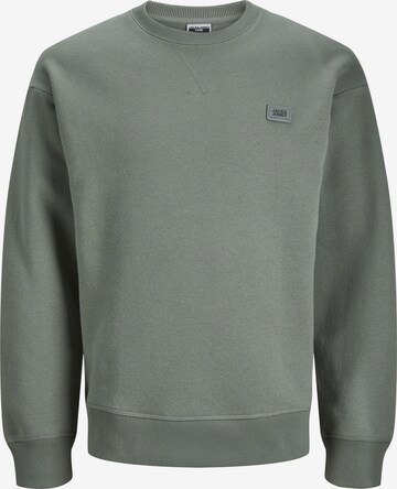 JACK & JONES Sweatshirt in Green: front