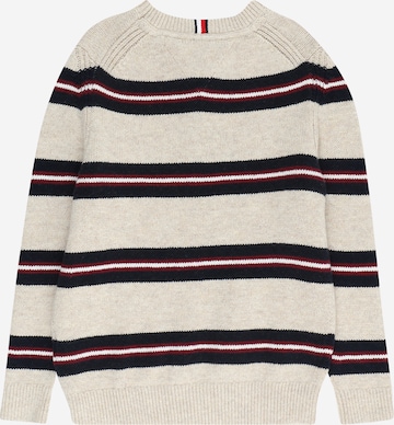 TOMMY HILFIGER Sweter w kolorze beżowy