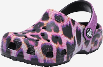 Crocs Open schoenen in Roze: voorkant