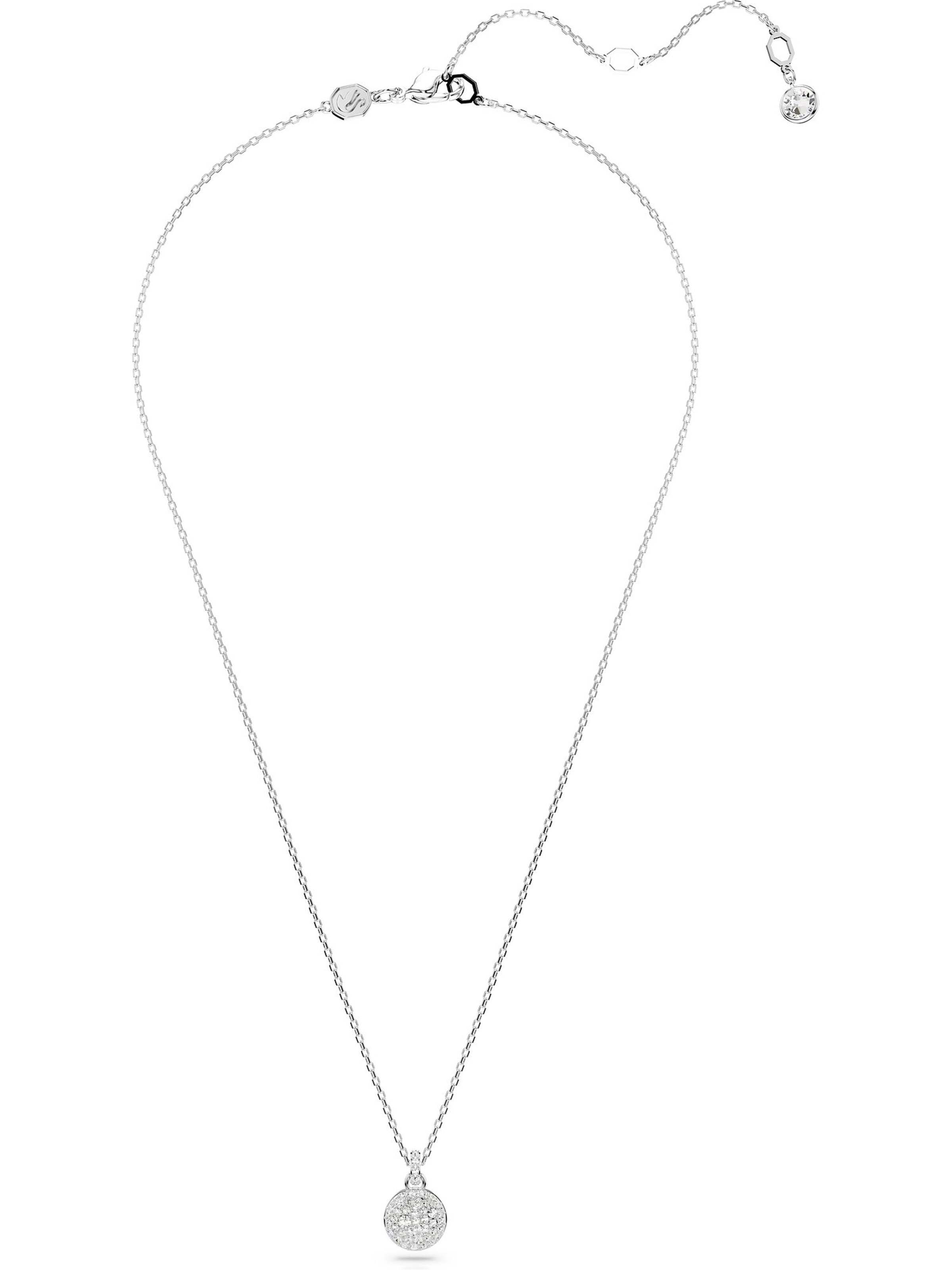 Swarovski Kette in Silber: Vorderseite