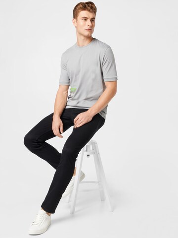 BOSS Slimfit Jeans 'Delaware' in Zwart