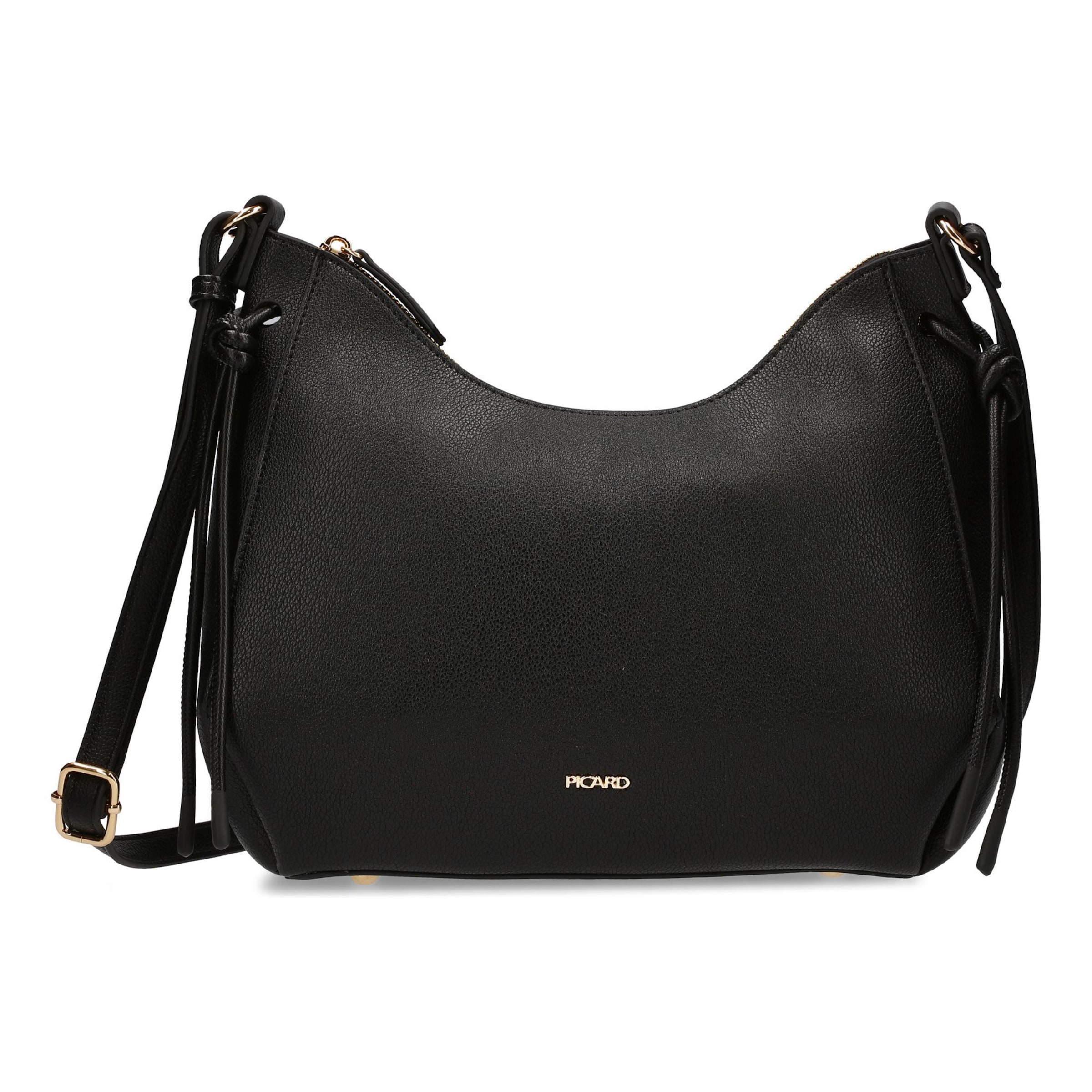 Borsa a tracolla 'Mabillon' di Picard in nero: frontale