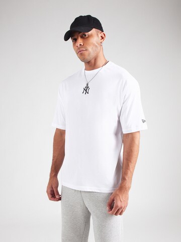 NEW ERA - Camisa 'NEYYAN' em branco: frente