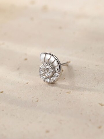 Hey Happiness - Pendientes 'Nautilus Shine' en plata