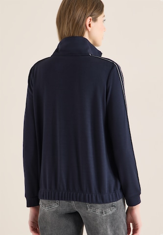 CECIL Zip-Up Hoodie in Blue