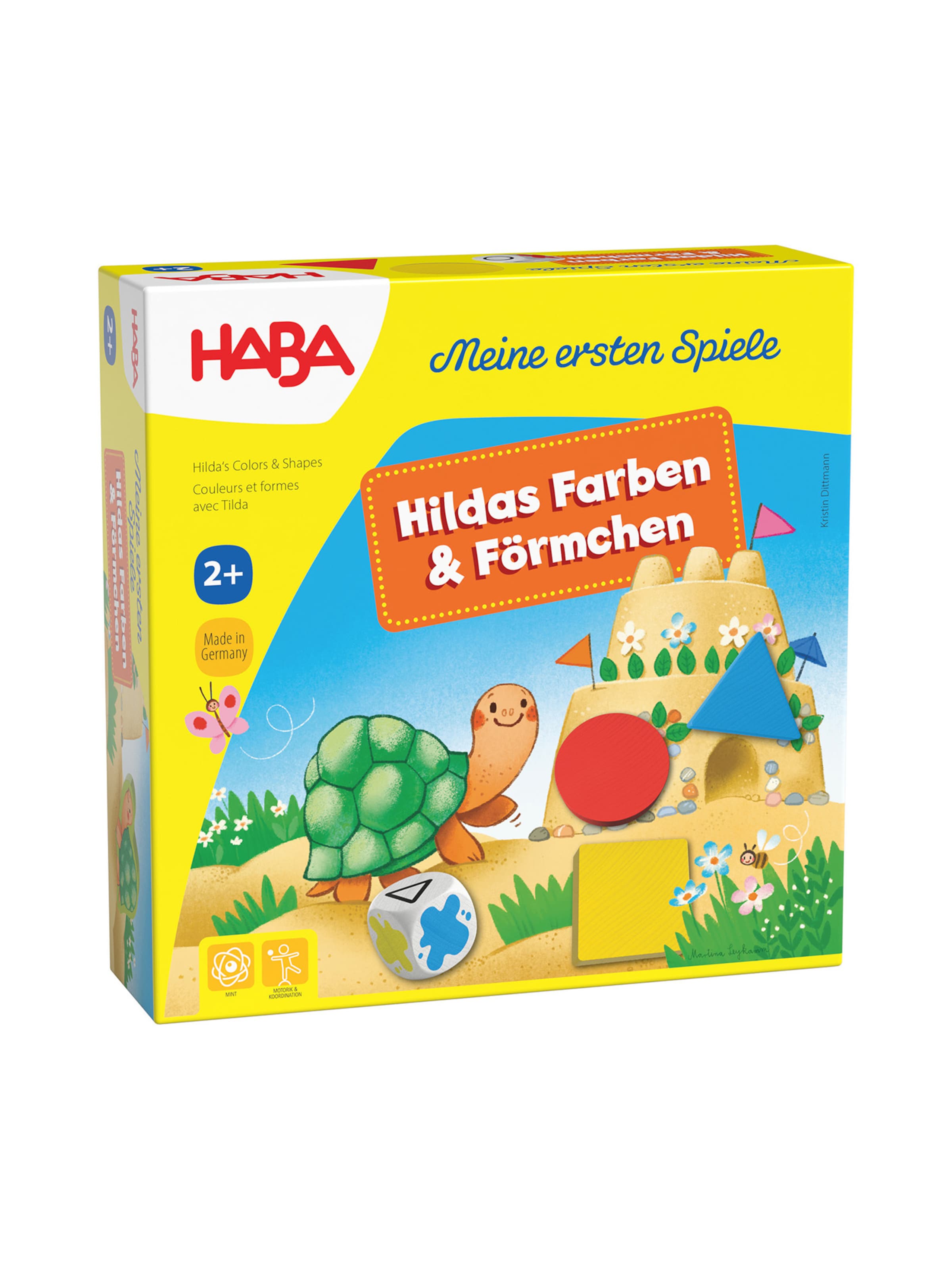 HABA Spiel ' Meine ersten Spiele – Hildas Farben & Förmchen ' in Mischfarben: Vorderseite
