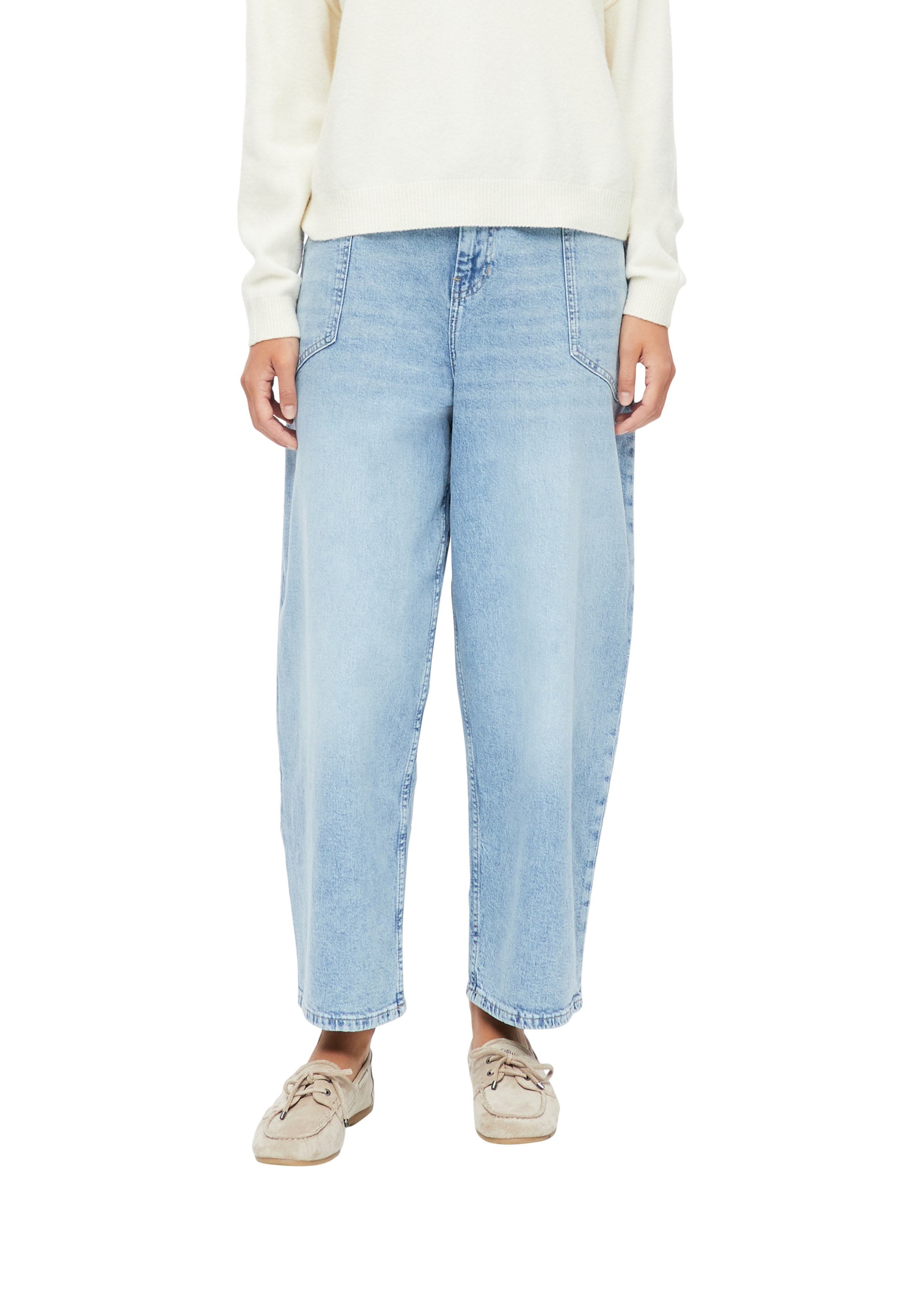 s.Oliver Vat Jeans in Blauw: voorkant