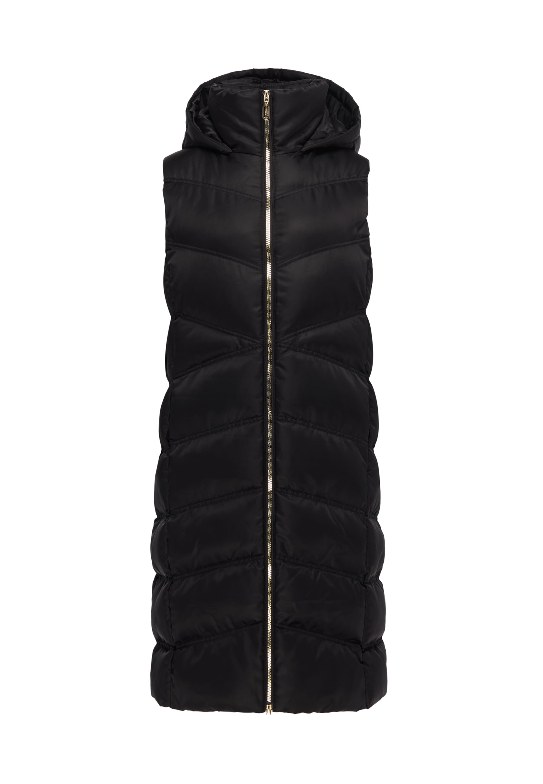 faina Bodywarmer in Zwart: voorkant