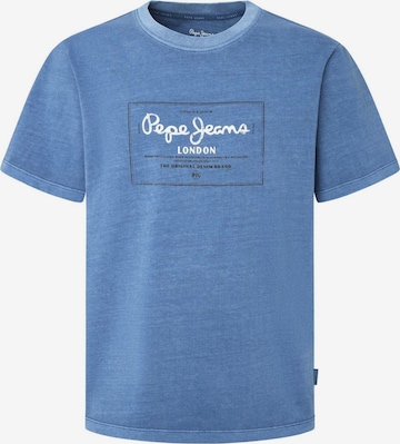 T-Shirt 'SIMON' Pepe Jeans en bleu : devant