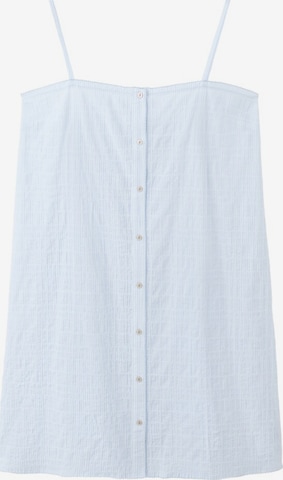 MANGO Nachthemd 'Sienna' in Blau: Vorderseite