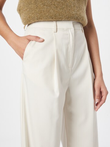 Wide Leg Pantalon à pince 'JALIA' Samsøe Samsøe en blanc