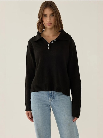 Hiccup Pulover 'Pullover' v velikosti S  | črna barva, Prikaz izdelka
