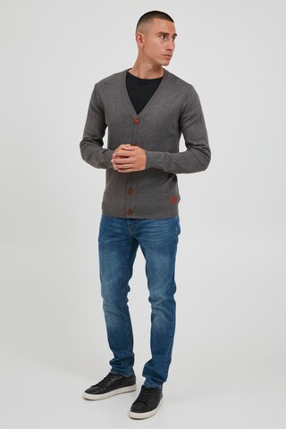 BLEND Knit Cardigan 'Lennard' in Grey