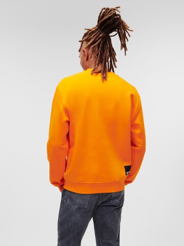 KARL LAGERFELD JEANS Sweatshirt in Orange