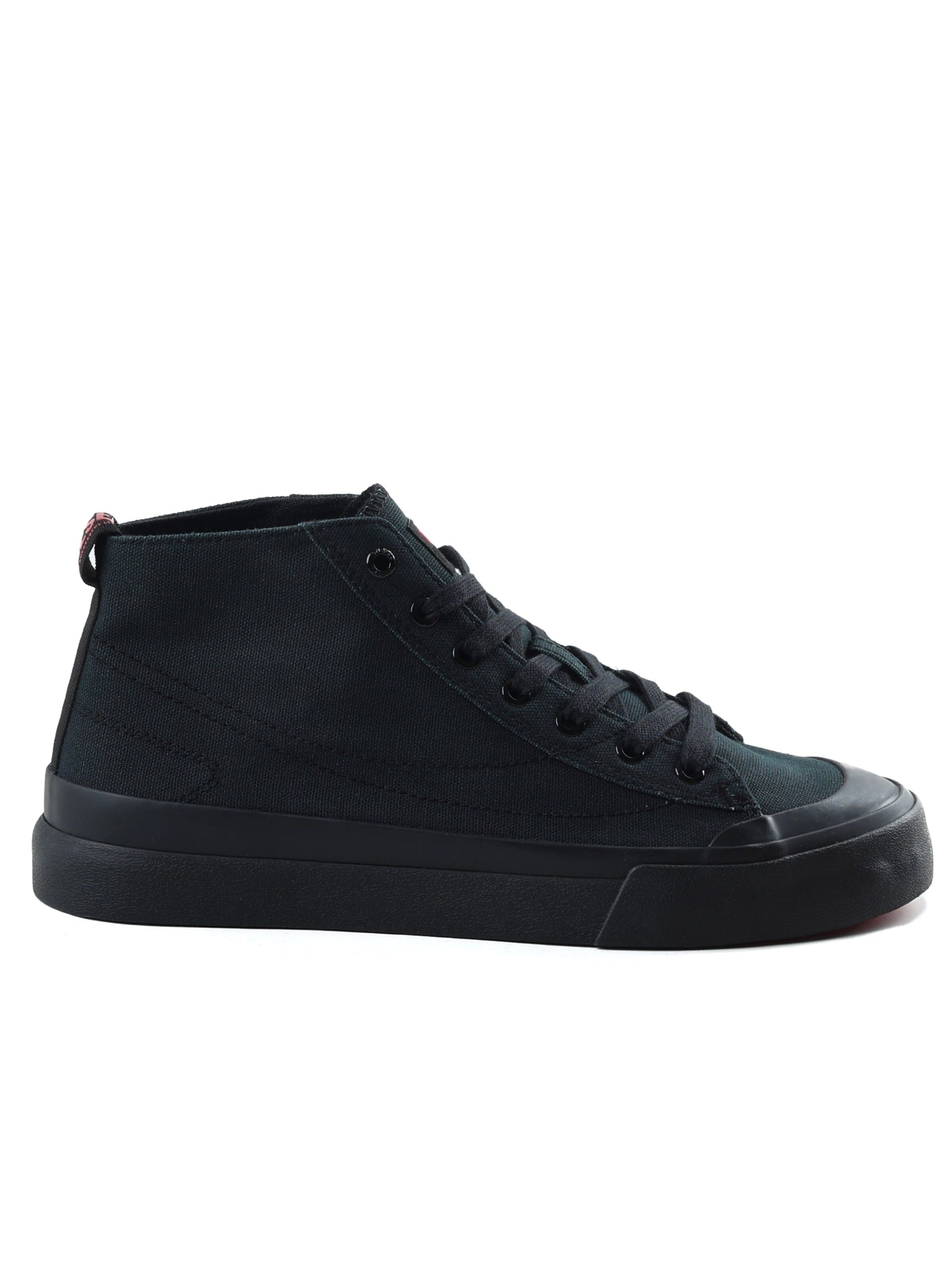 DIESEL - Zapatillas deportivas bajas 'S-ATHOS MID' en negro: frente