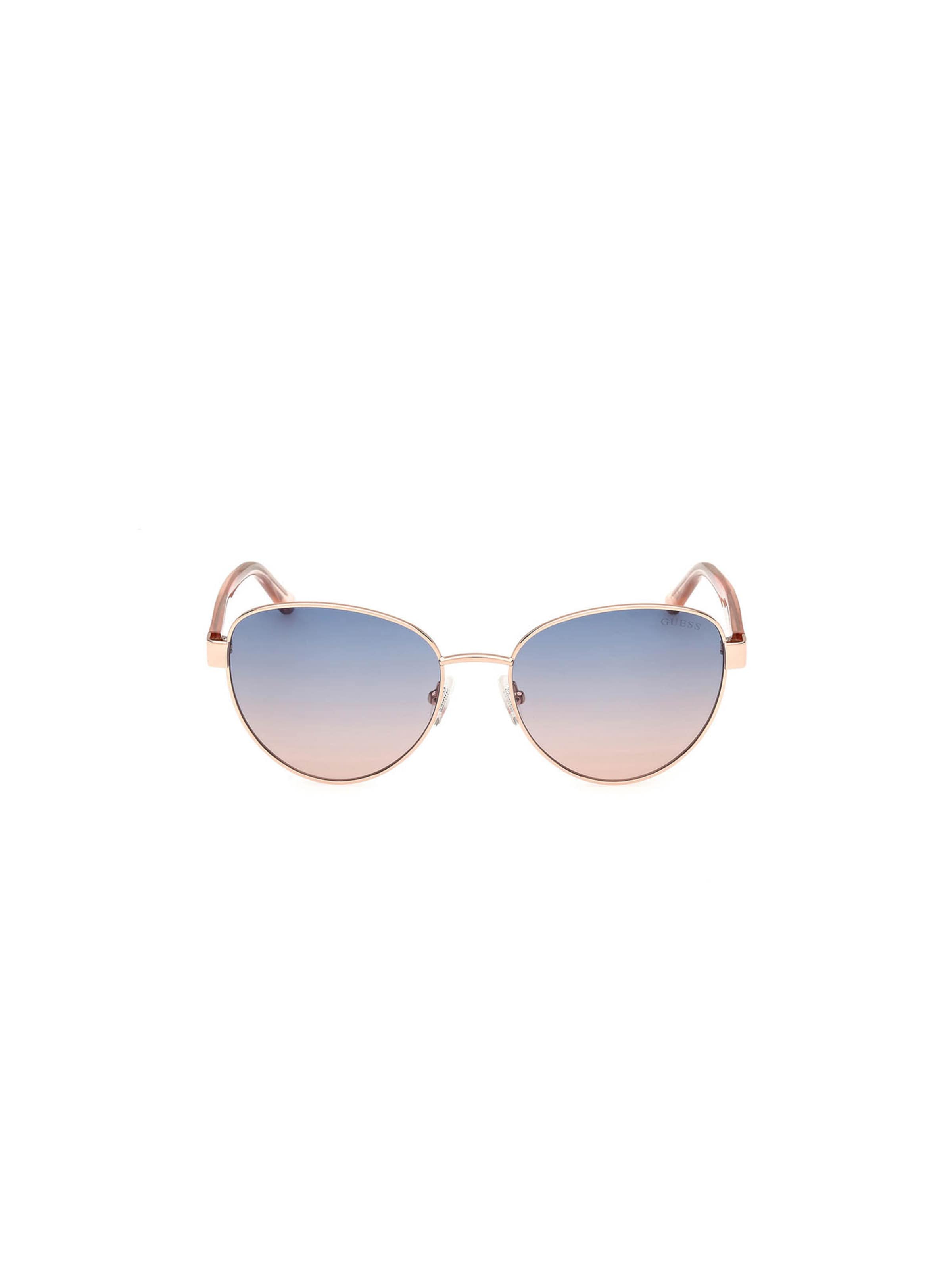 GUESS Sunglasses in Gold: front