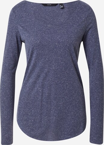 VERO MODA Shirt in Blauw: voorkant