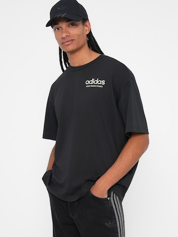 ADIDAS ORIGINALS Shirt 'ASD' in Black
