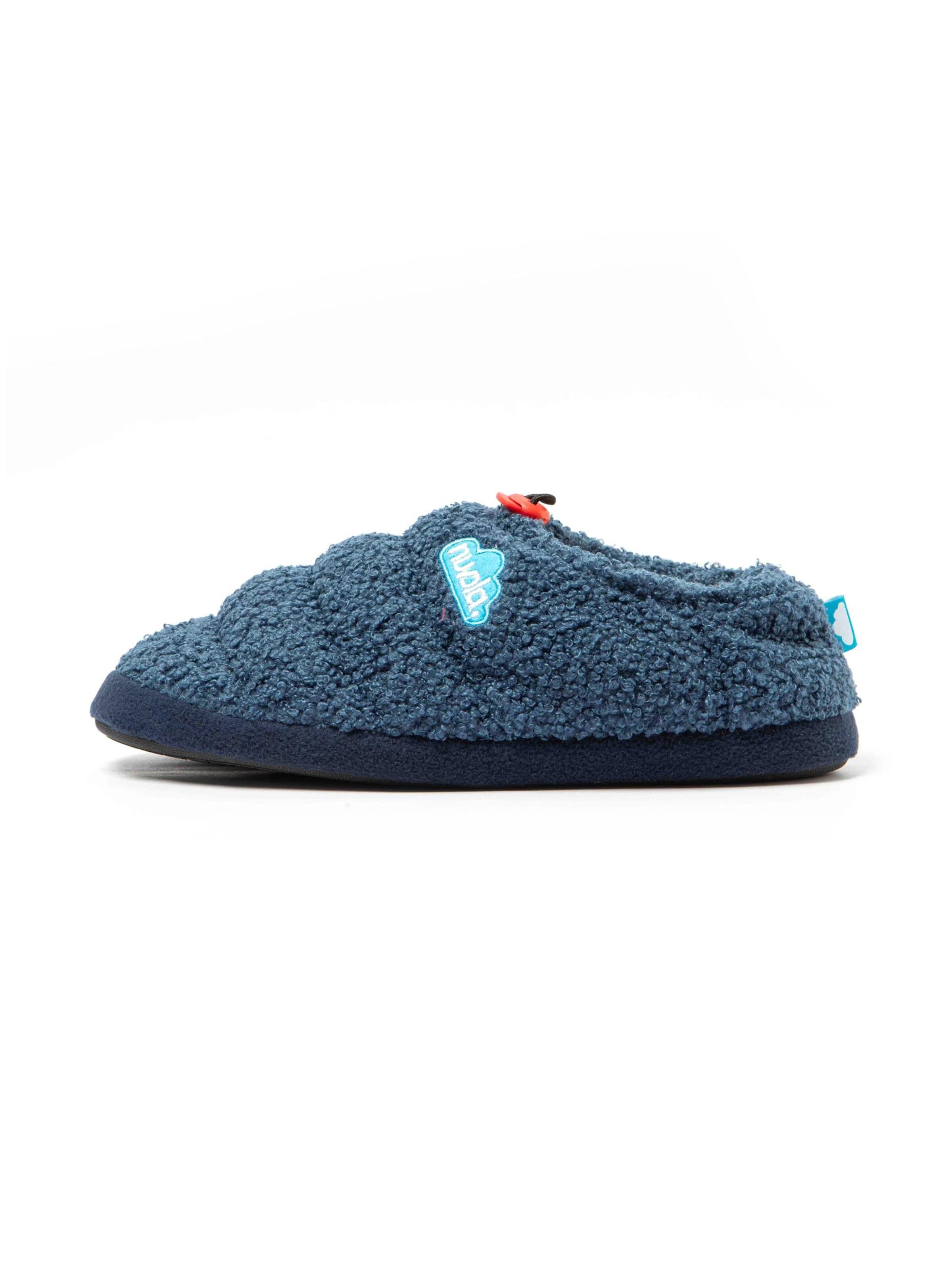 Nuvola. Hausschuh 'Classic Sheep'‌‌ in Blau: Vorderseite