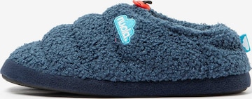 Nuvola. Hausschuh 'Classic Sheep' in Blau: Vorderseite