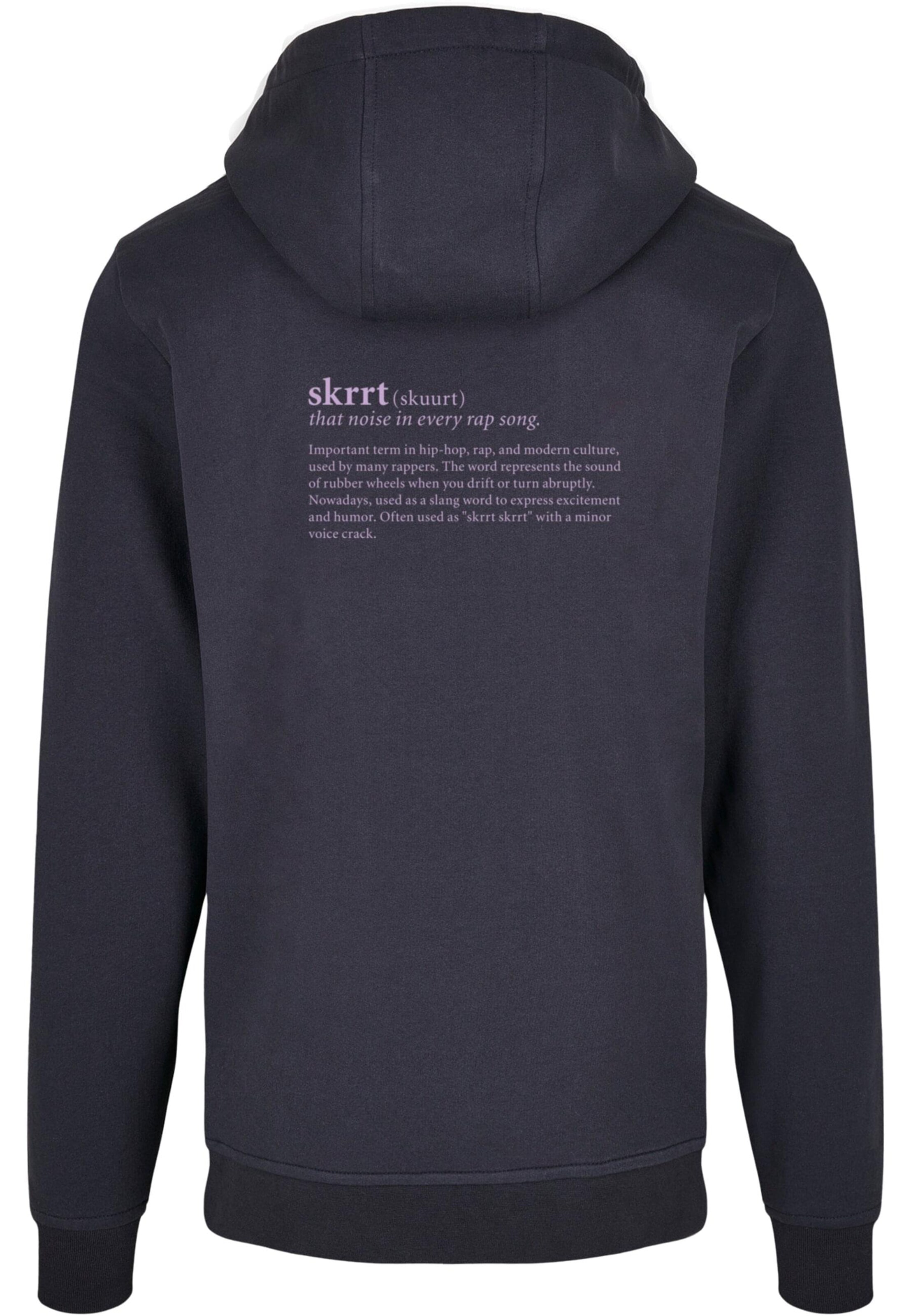 Mister Tee Sweatshirt &#x27;That Noise&#x27; in Blau