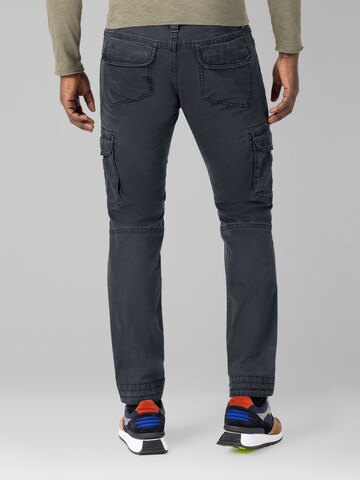 TIMEZONE Skinny Cargo Pants 'Regular BenTZ' in Blue