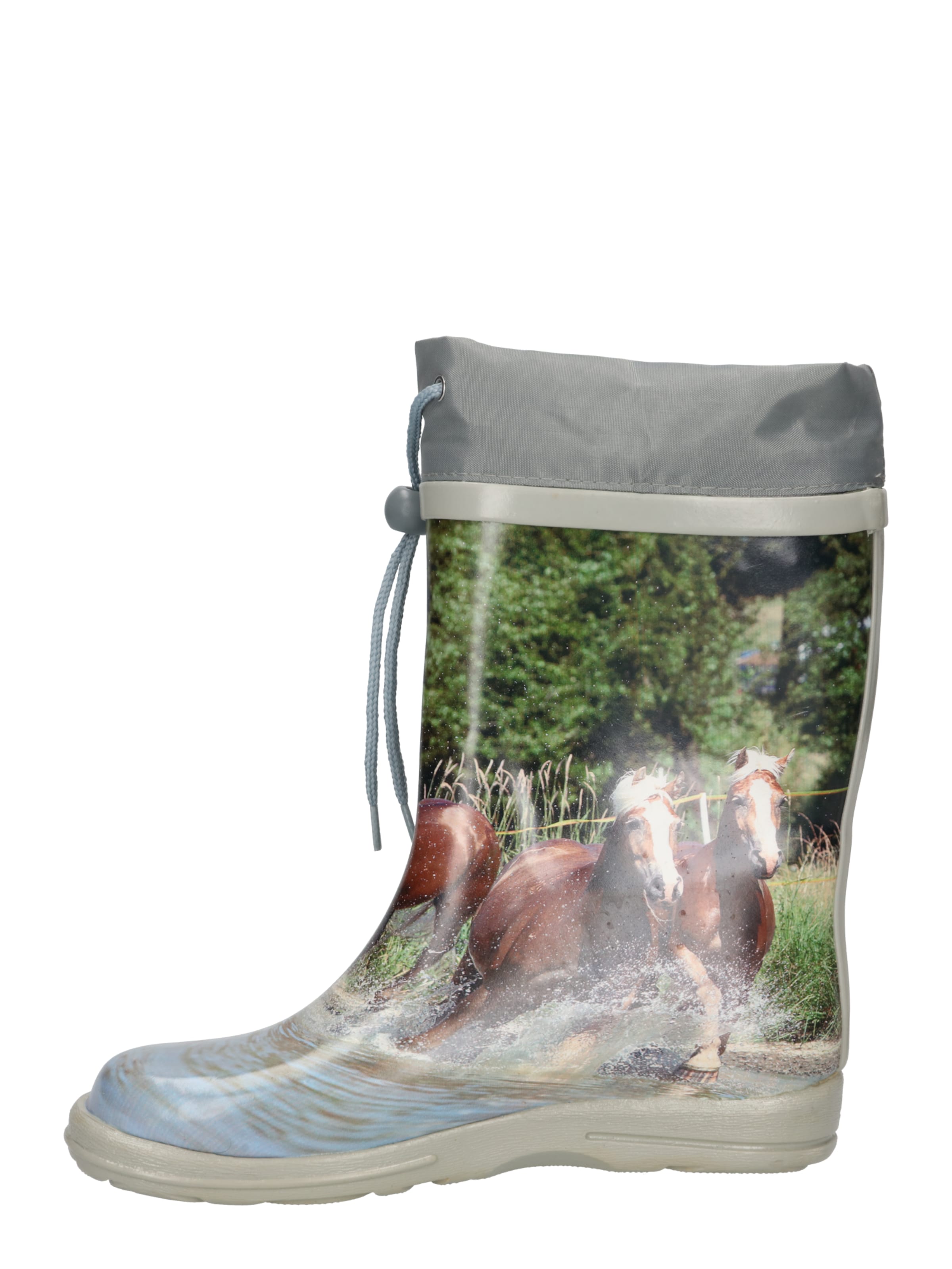 BECK - Botas de lluvia 'Pferde' en gris