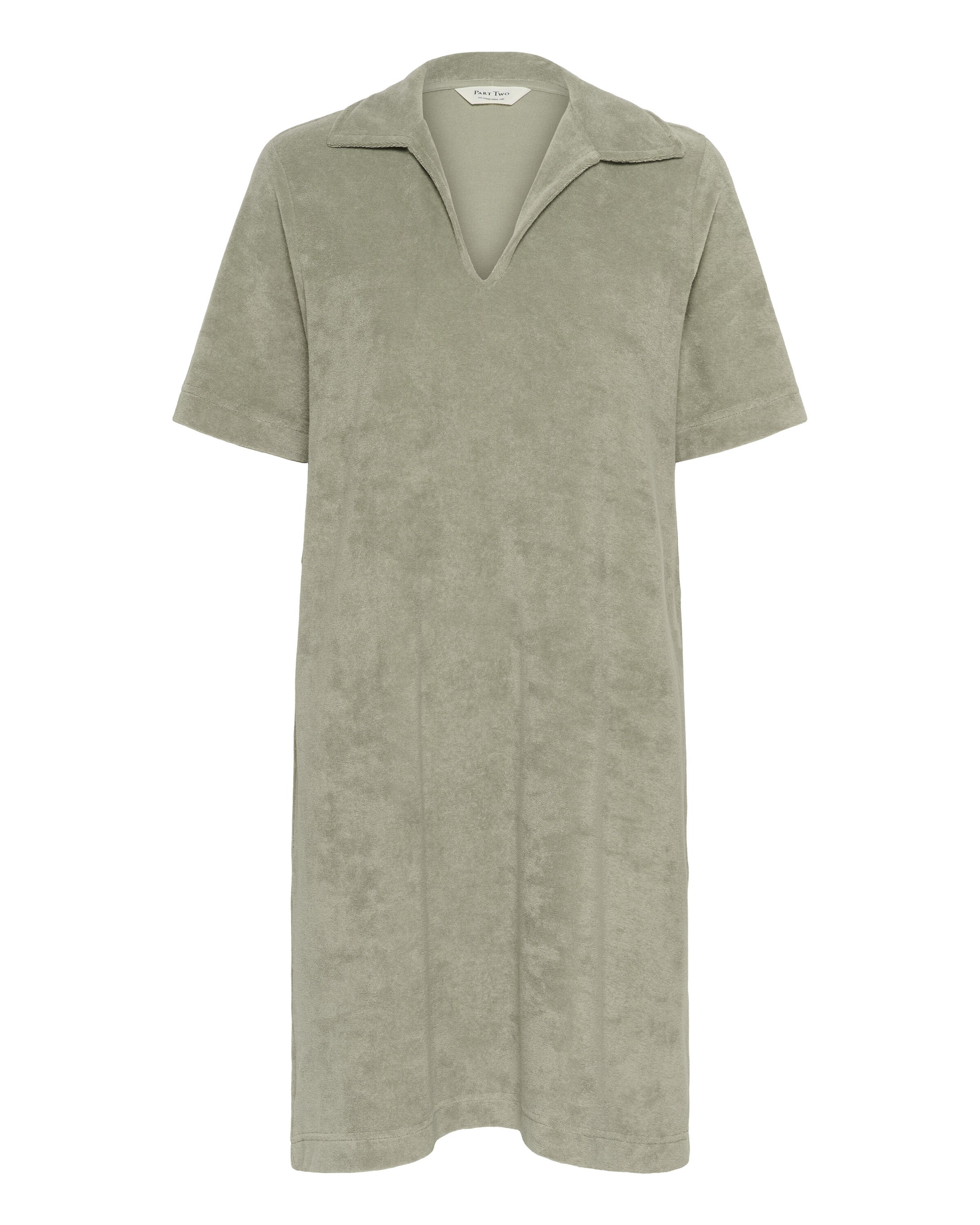 Part Two Kleid 'Rositta' in Grün: Vorderseite