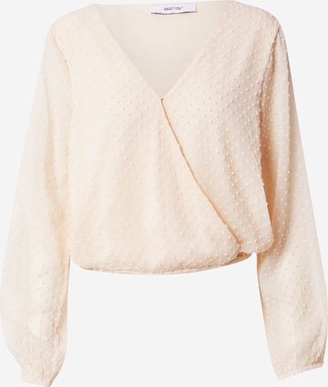 ABOUT YOU Blouse 'Jolin' in Roze: voorkant
