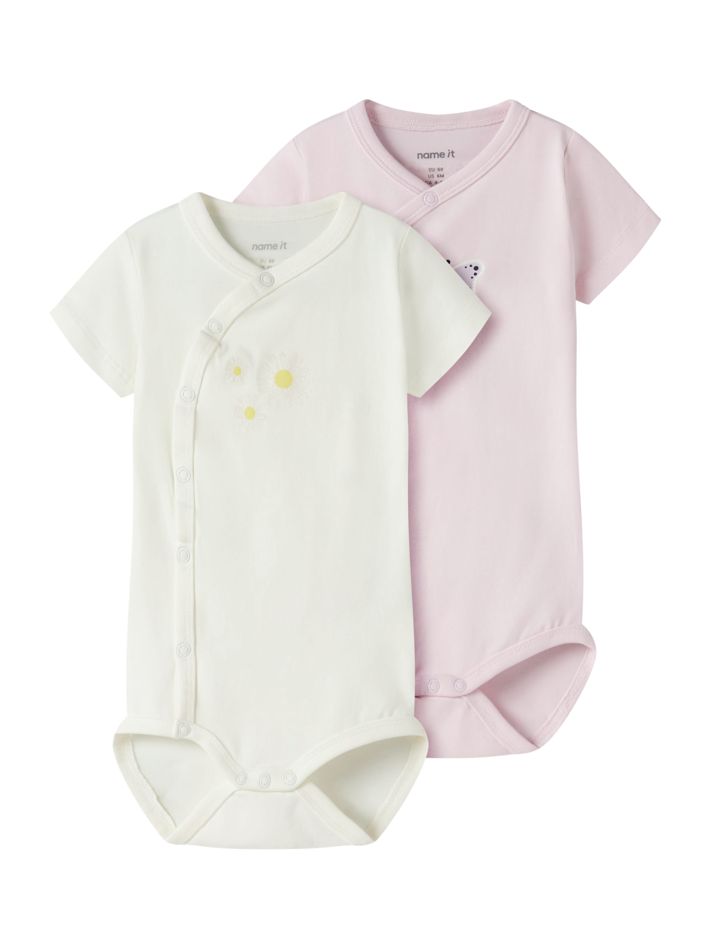 NAME IT Sparkdräkt/body 'NBFVUBIE' i beige: framsida