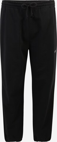 Levi's® Big & Tall Tapered Pants 'Big Red Tab Sweatpant' in Black: front