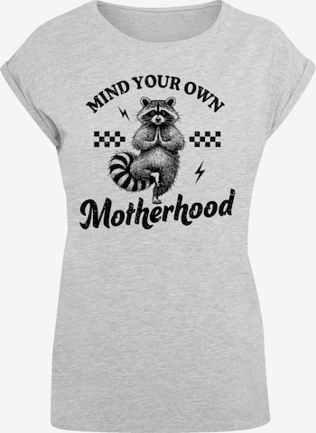 F4NT4STIC Shirt in Grijs: voorkant