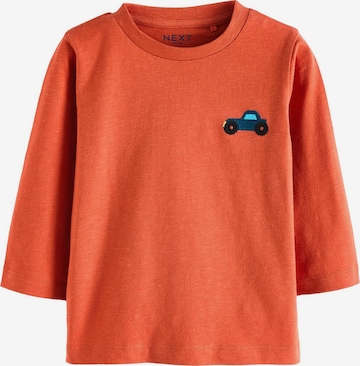 Next Shirt in Orange: front
