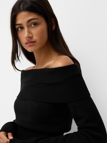 Bershka Sweater in Black