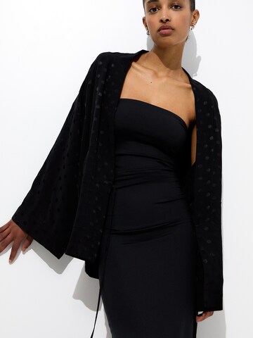 Kimono Pull&Bear en noir
