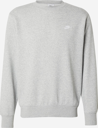 Nike Sportswear Sweater majica 'CLUB' u tamo siva, Pregled proizvoda
