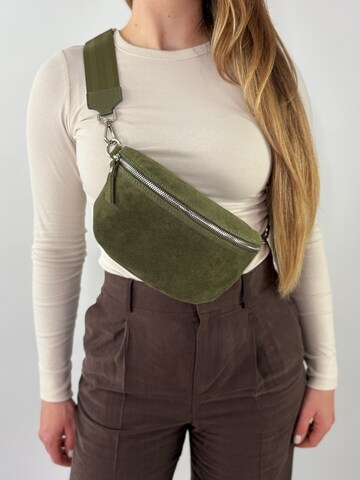 lePelou Fanny Pack 'ARIA medium' in Green